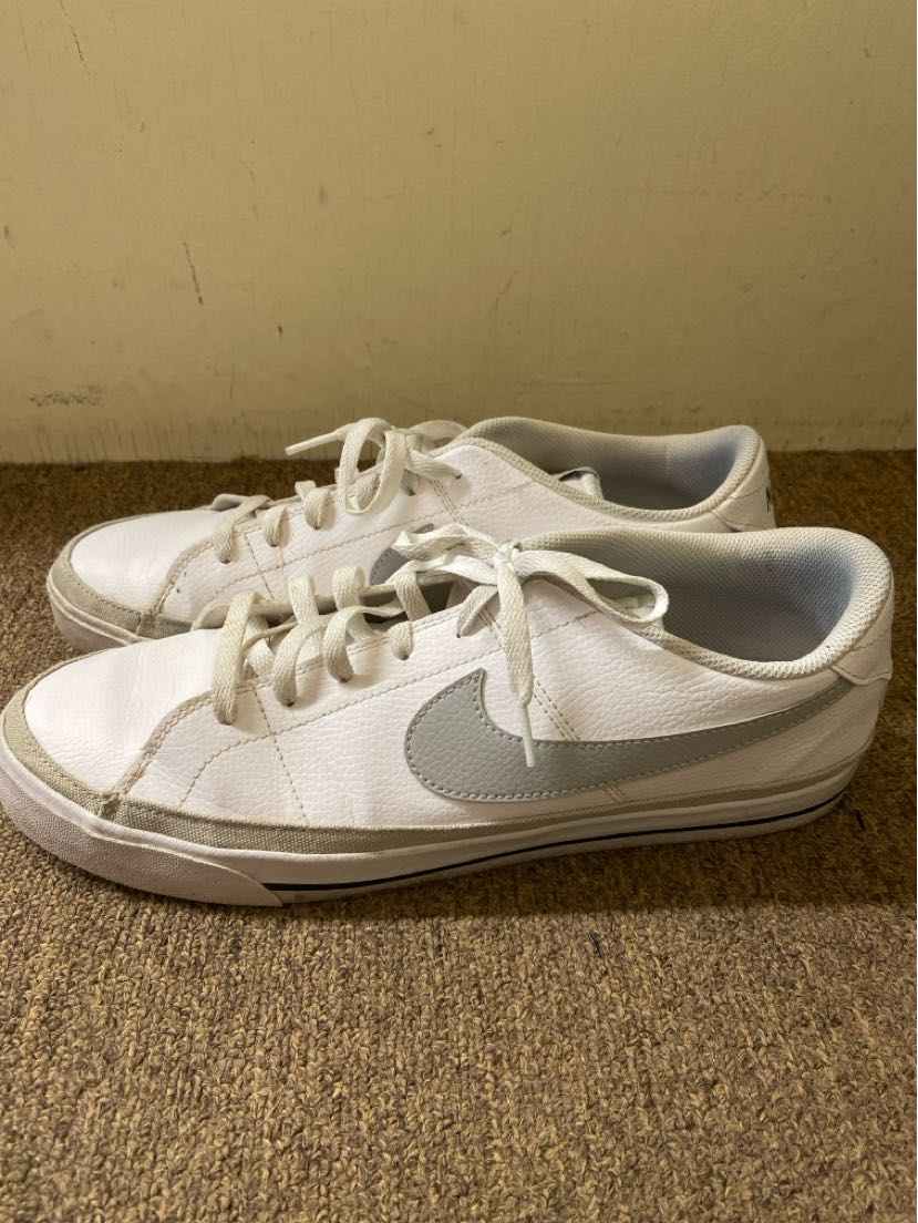 nike court legacy white mens