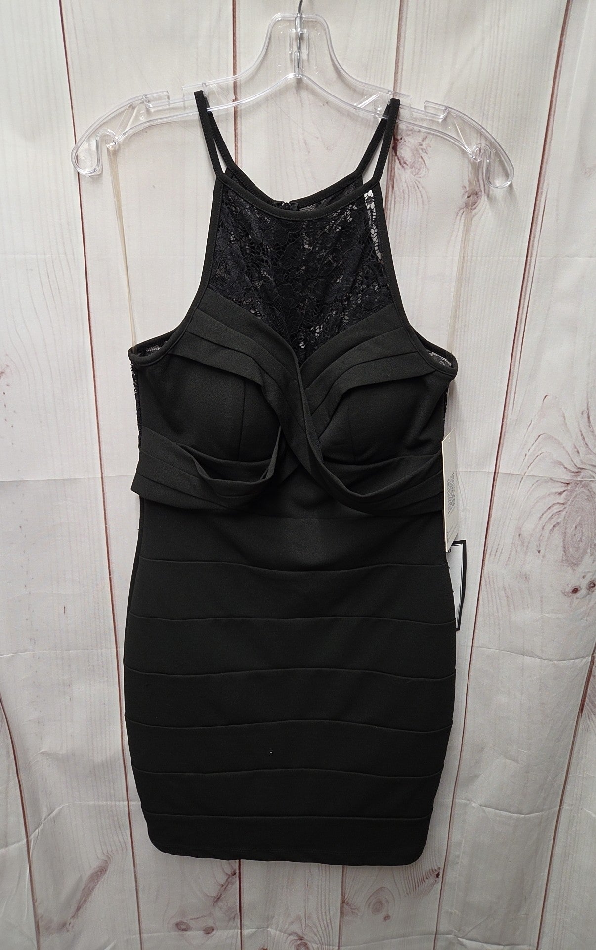 emerald sundae black dress NWT Women's Size L – Off The Rack Backless Lace Boho Mermaid 928 Color:LT Yellow Above Knee