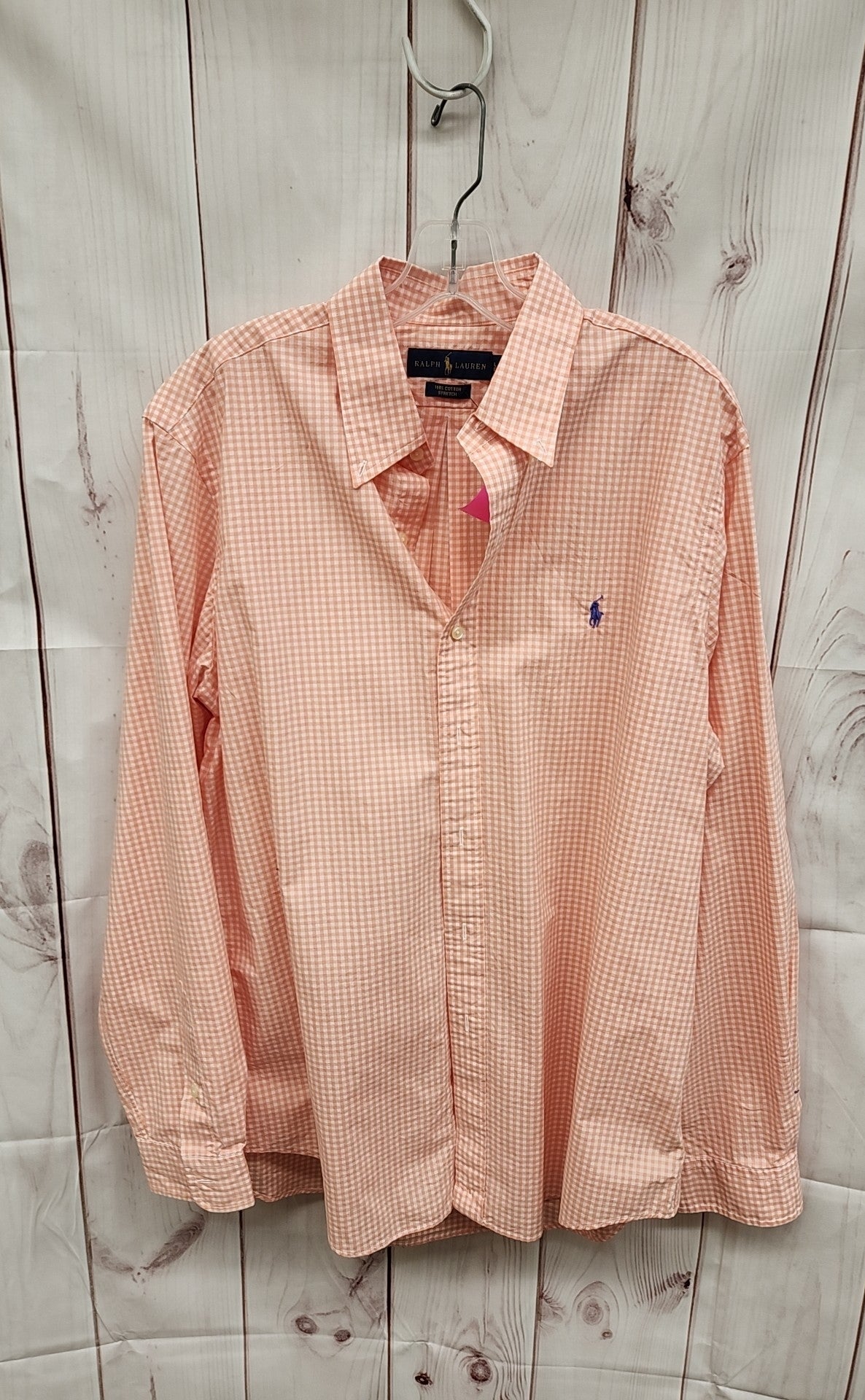 Ralph Lauren Men's Size L Peach Shirt