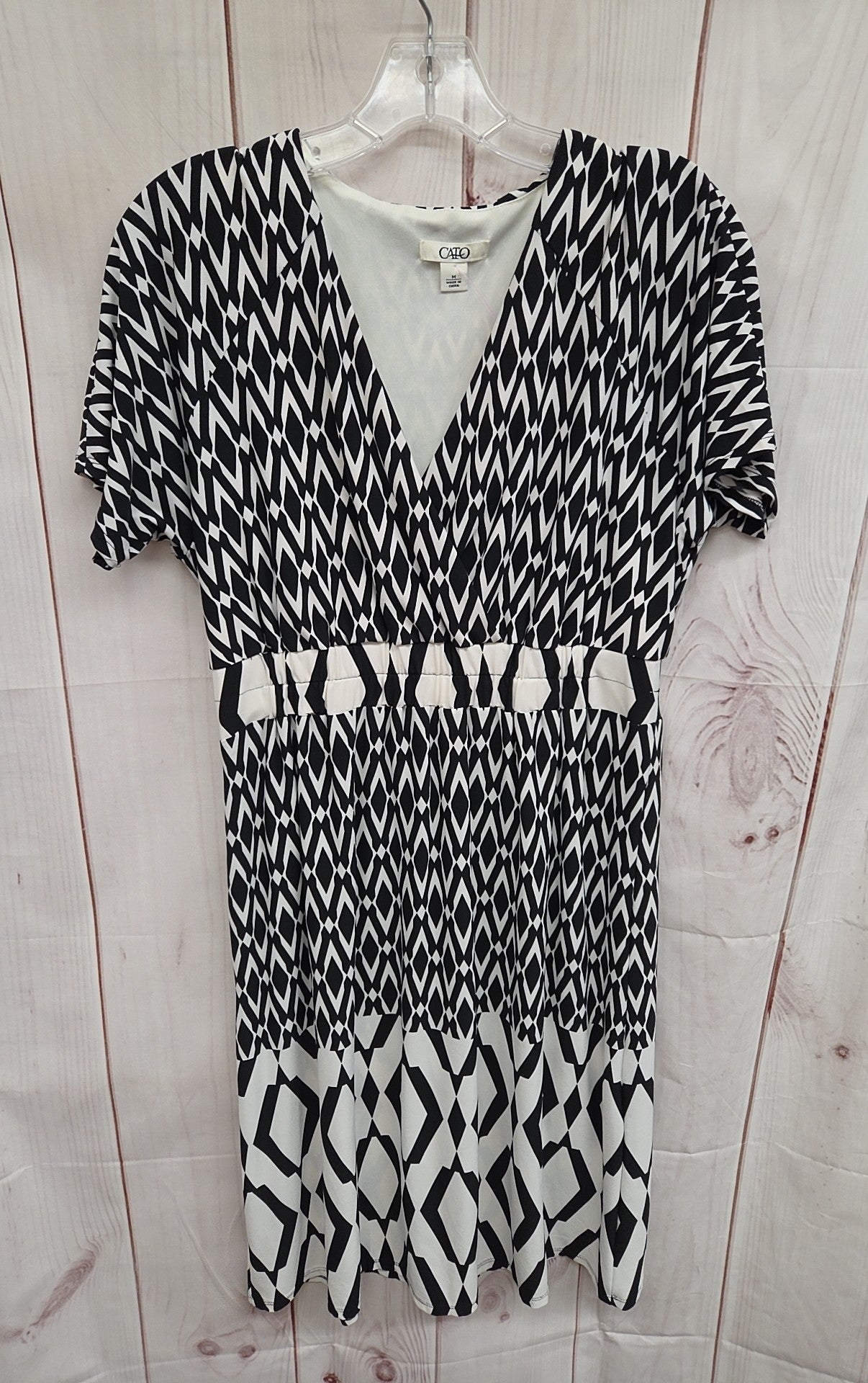 Cato Women's Size M Black & White Dress – Off The Rack
