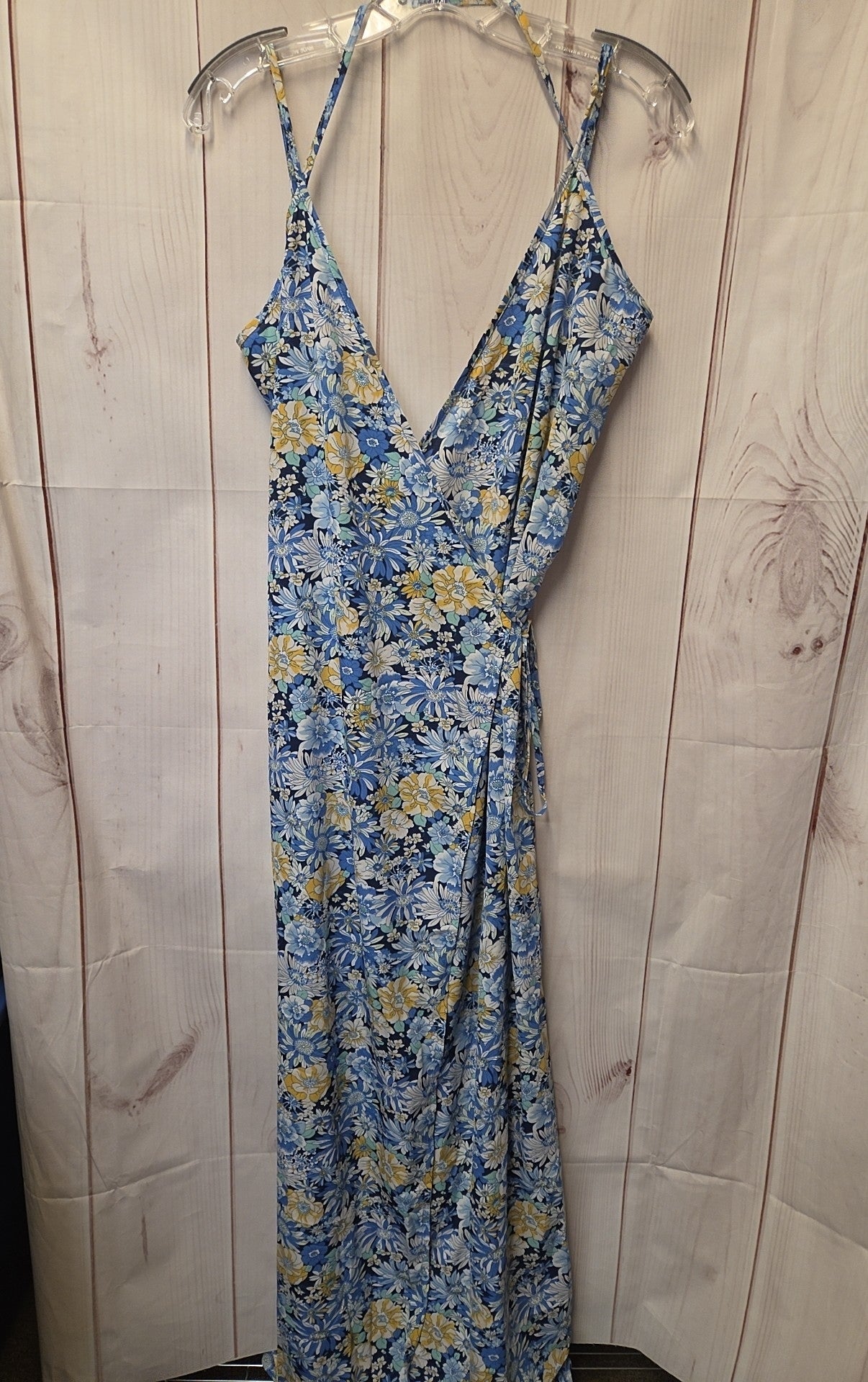 Lulus Women's Size S Blue Floral Dress – Off The Rack