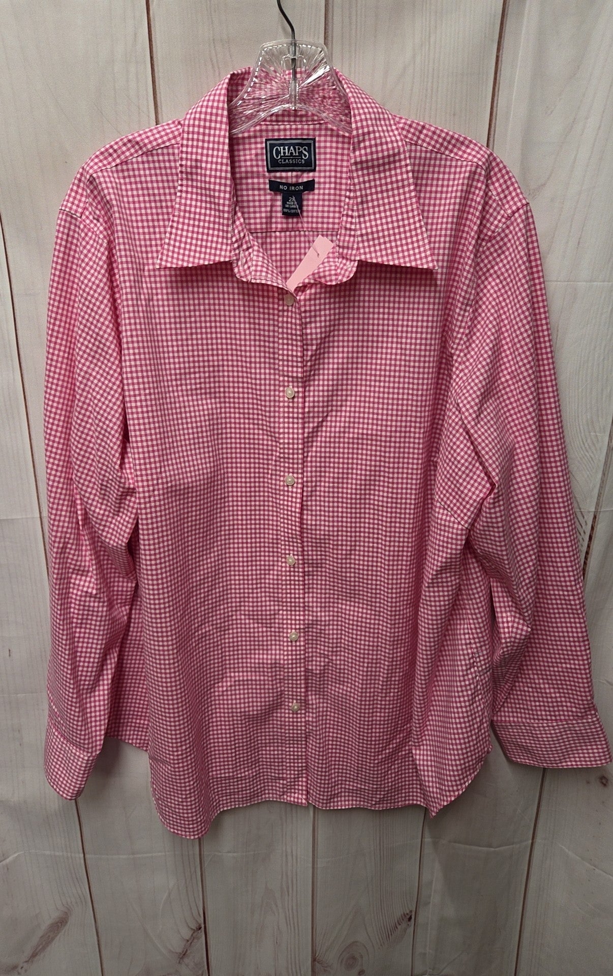 Chaps Men's Size 2X Pink Shirt – Off The Rack