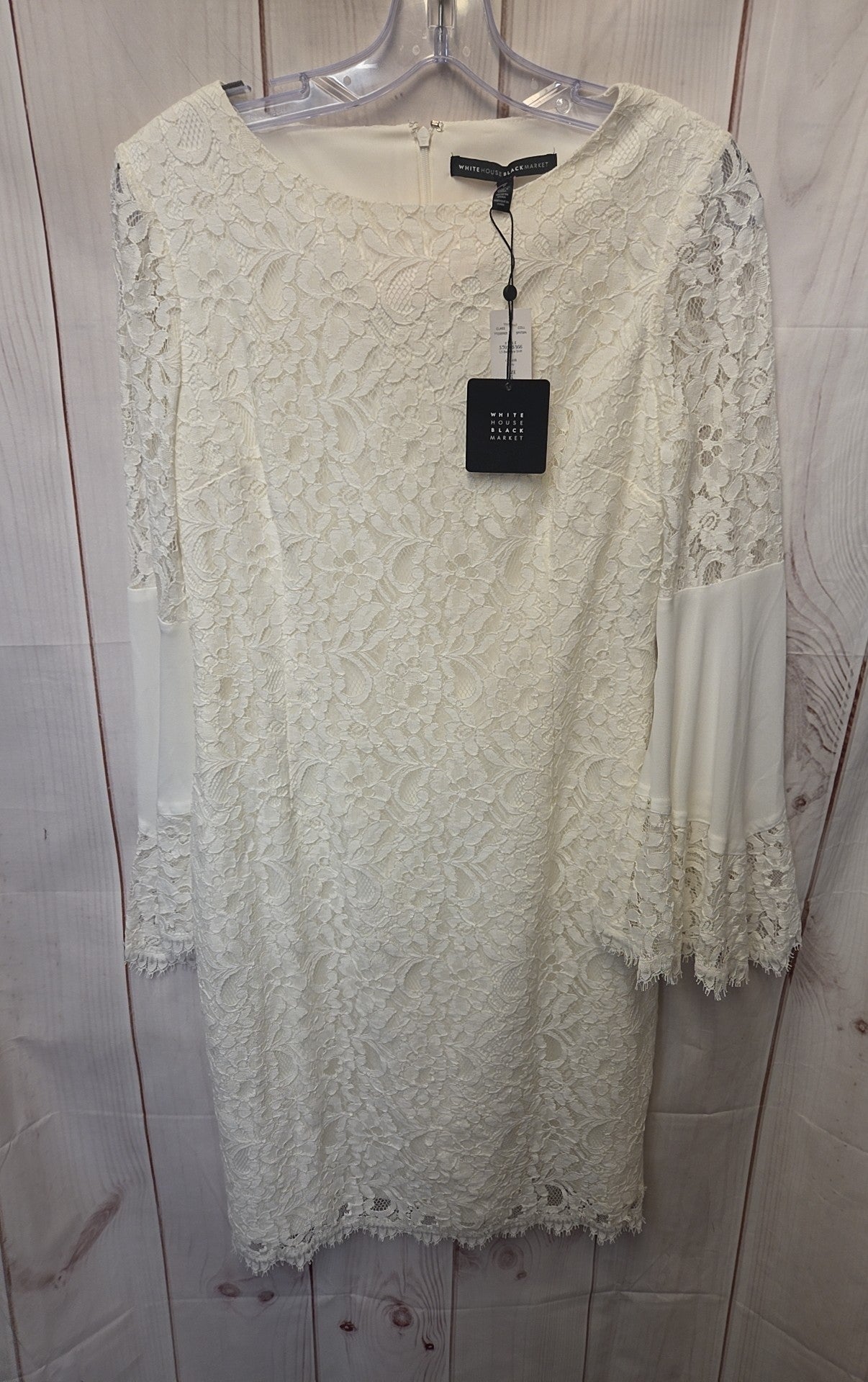 White House Black Market Women's Size 6 White Dress – Off The Rack
