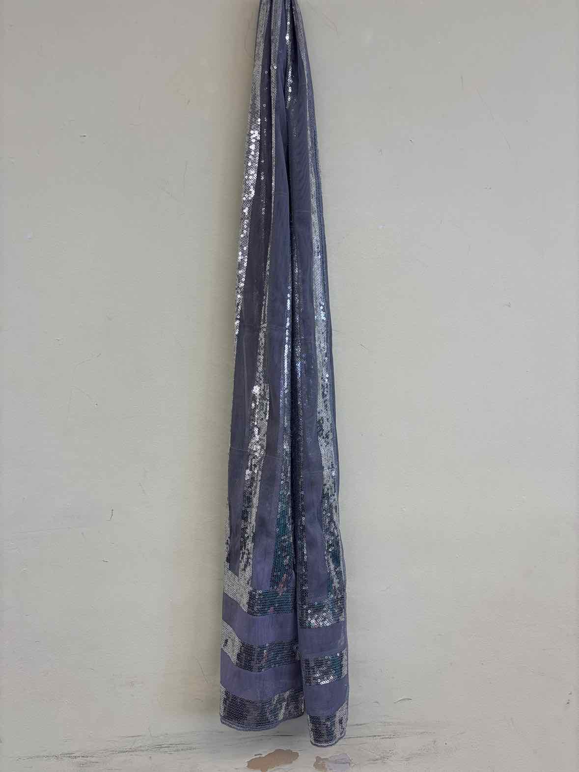silver dress scarf Sheer Grey Wrap Silver Shawl Silver Scarf Silver Grey Wrap Silver Grey  Shrug Woman Grey Scarf Silver Scarf Evening Wrap Shoulder Wrap Prom