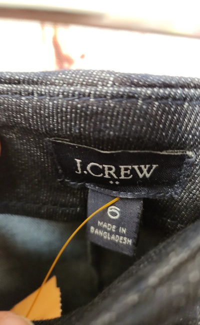 J Crew Women's Size 6 Blue Skirt