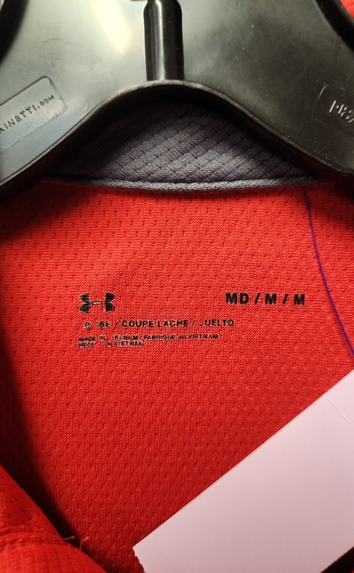Under Armour Men's Size M Red Shirt