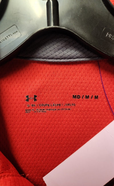 Under Armour Men's Size M Red Shirt
