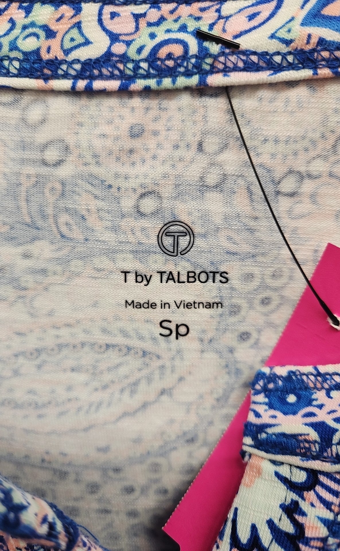 Talbots Women's Size S Petite Blue Dress