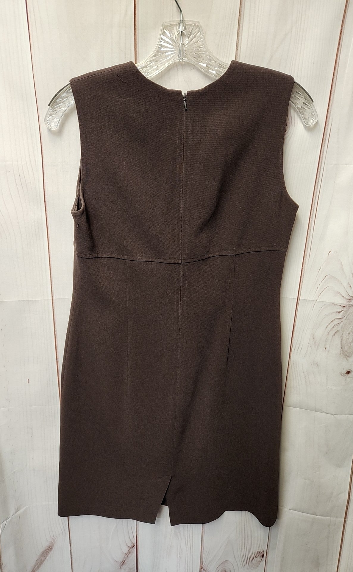 Ann Taylor Women's Size 6 Petite Brown Dress