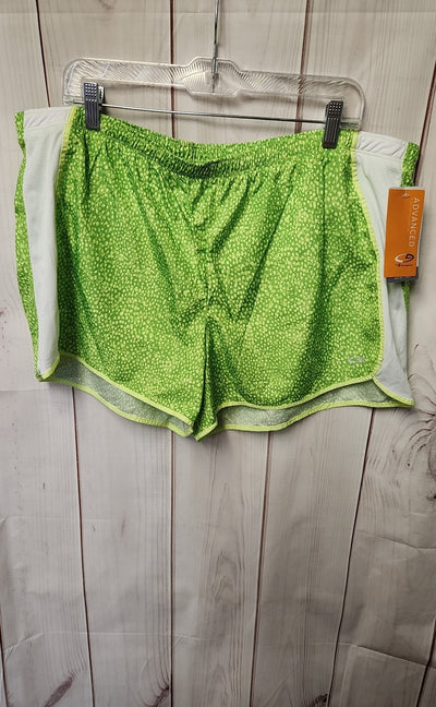 NWT C9 by Champion Women's Size XXL Green Active Shorts