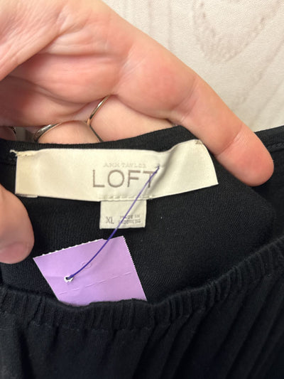 Loft Women's Size XL Black Dress