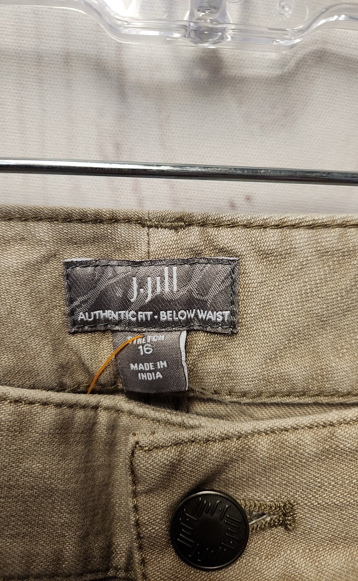 NWT J Jill Women's Size 16 Tan Pants