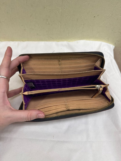 Kate Spade Green Wallet AS IS - stains inside