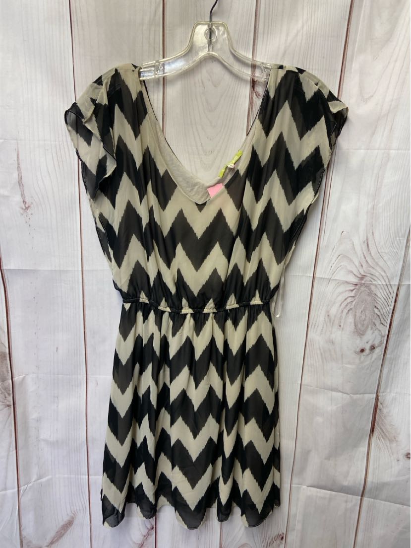 Gianni Bini Women's Size M Black & Tan Dress