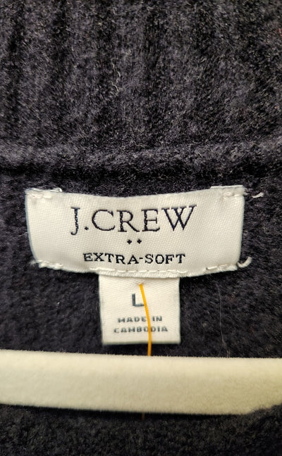 J Crew Women's Size L Black Sweater