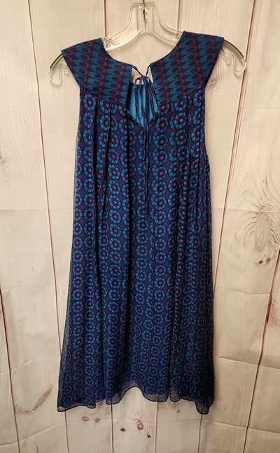 Christine Celle Calypso Women's Size L Blue & Purple Dress