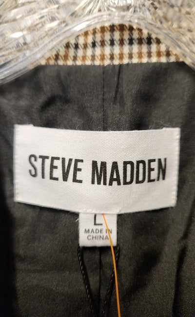 NWT Steve Madden Women's Size L Brown Blazer