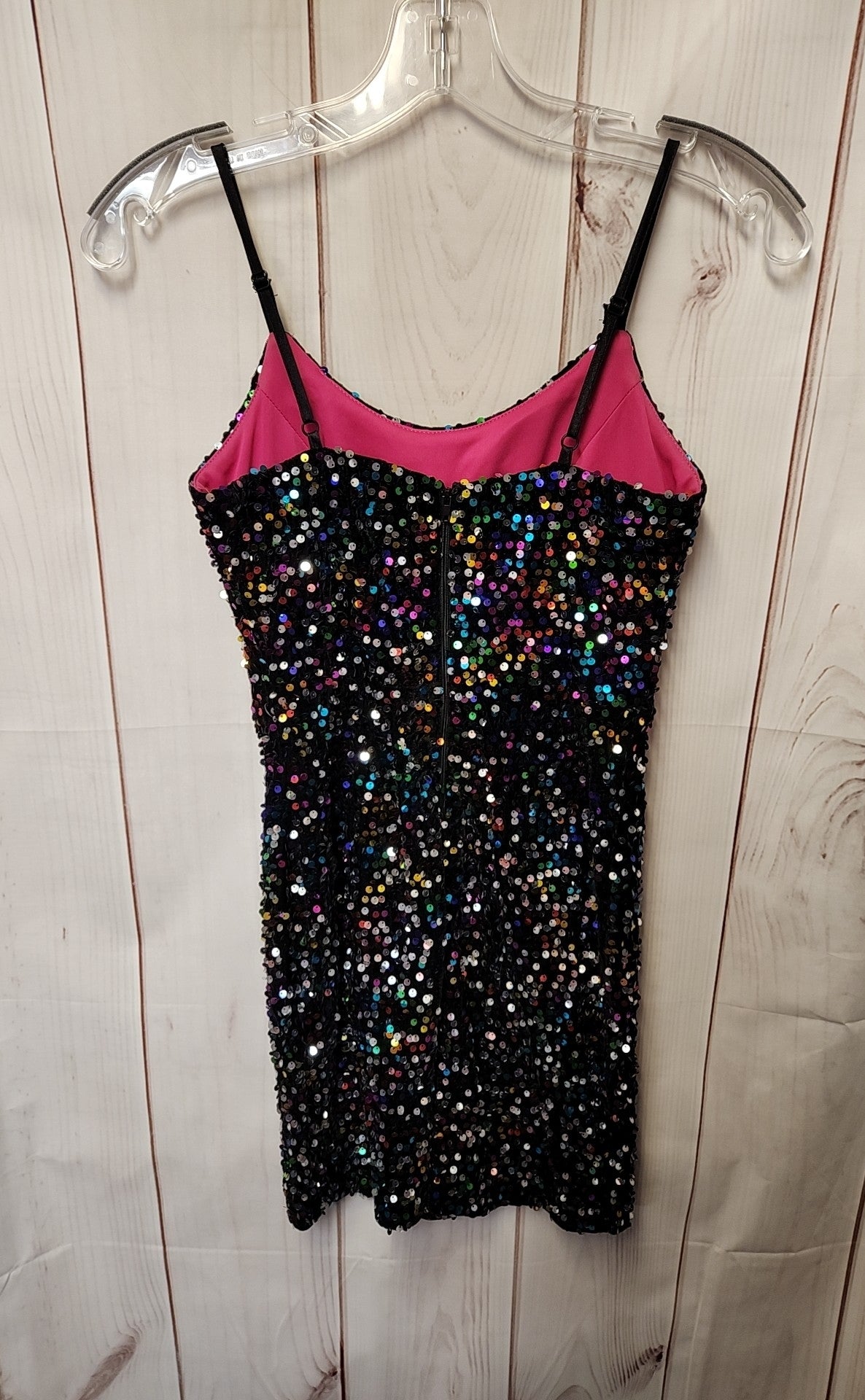 Pear Culture Women's Size 0 Black Sequined Dress