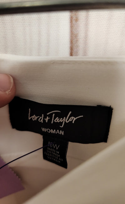 Lord & Taylor Women's Size 16 White Skirt