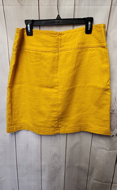 Ann Taylor Women's Size 14 Yellow Skirt