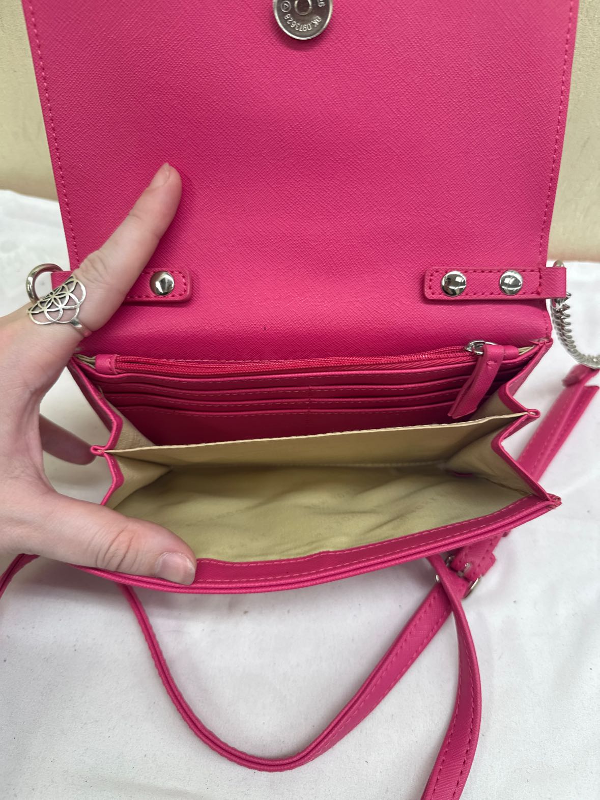 New York & Company Pink Purse Bag