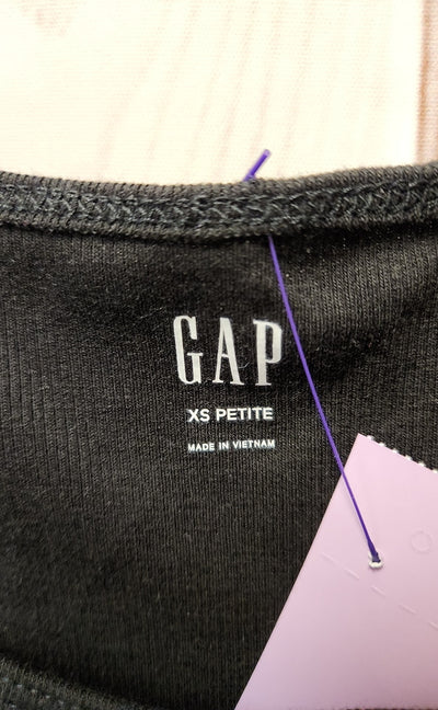 Gap Women's Size XS Petite Black Sleeveless Top