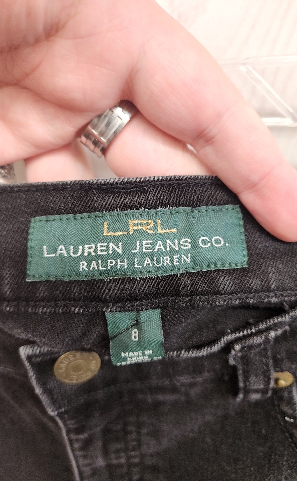 Lauren by Ralph Lauren Women's Size 8 Black Shorts
