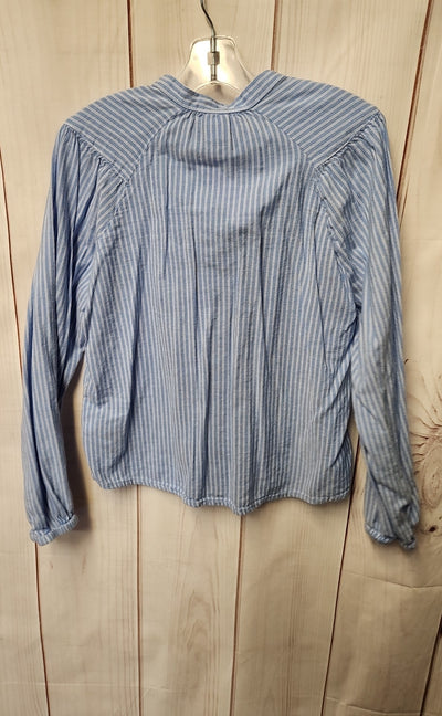 Old Navy Girl's Size 10/12 Blue Shirt