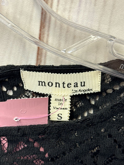 Monteau Women's Size S Black Dress