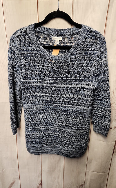 Croft & Barrow Women's Size M Blue Sweater
