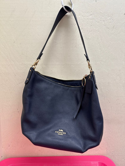 Coach Skylar Hobo 91029 Convertible Navy Leather Purse Bag