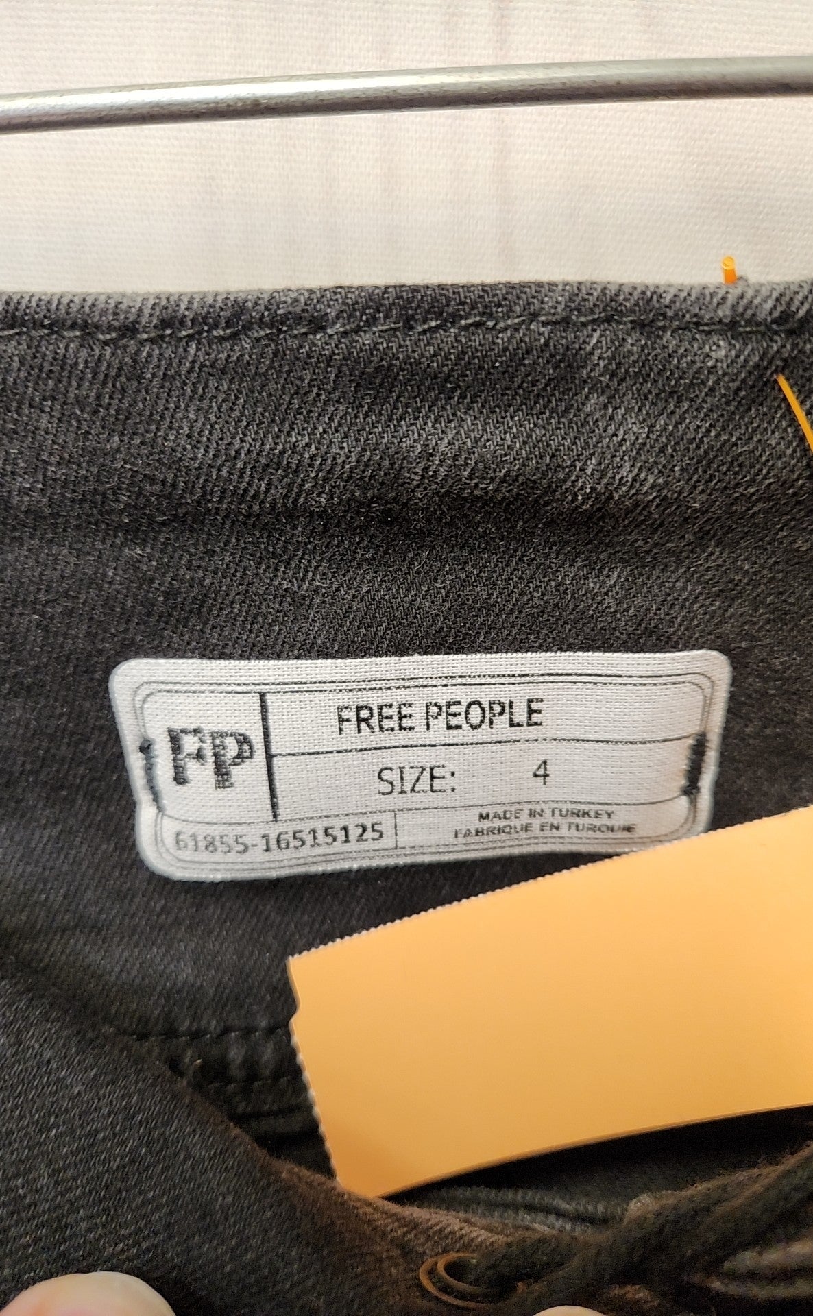 NWT Free People Women's Size 4 Black Skirt