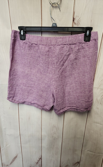 Ellen Tracy Women's Size 10 Purple Shorts