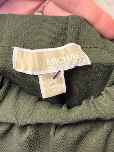 Michael Kors Women's Size XS Olive Green Jumpsuit