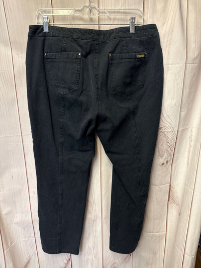 Chico's Women's Size 32 (13-14) Black Jeans So Slimming