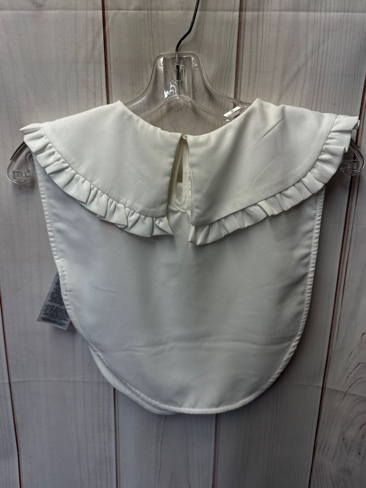 NWT Only Neon & Nylon Women's Size S/M White Onlmaya Collar