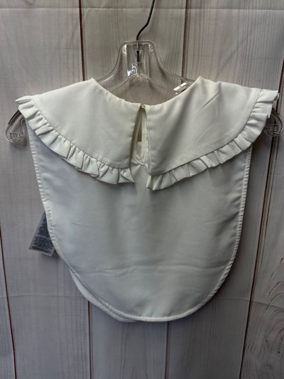 NWT Only Neon & Nylon Women's Size S/M White Onlmaya Collar