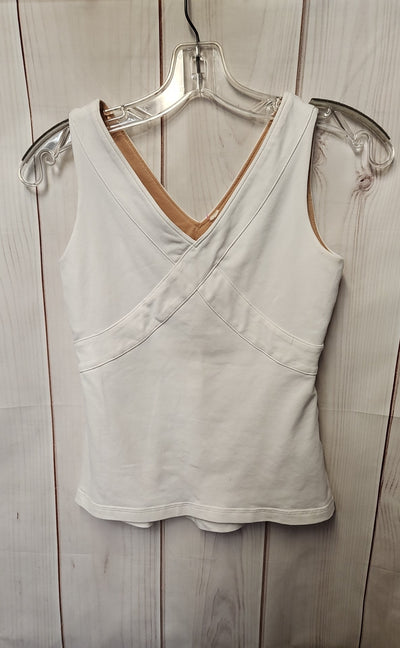 Lululemon Women's Size M White Active Top