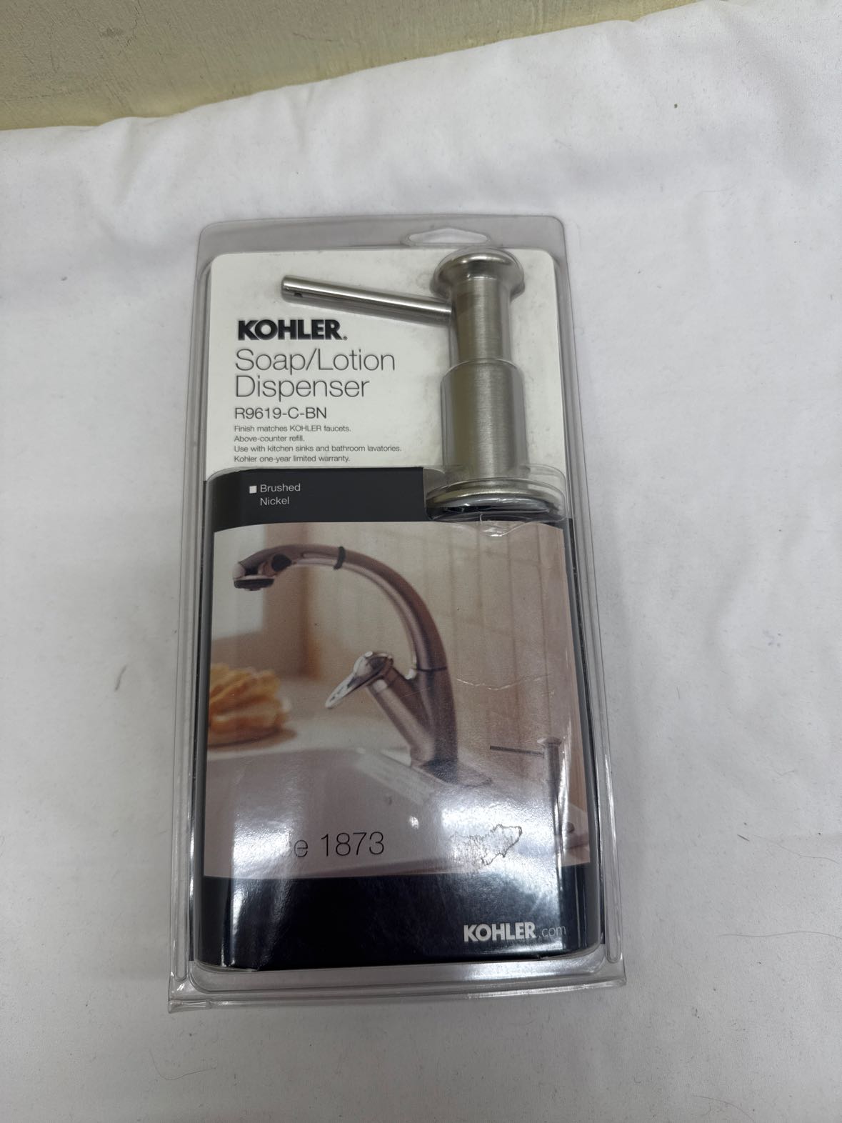 NIB Kohler Soap Dispenser Misc. Bath Item