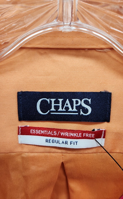 Chaps Men's Size S Orange Shirt