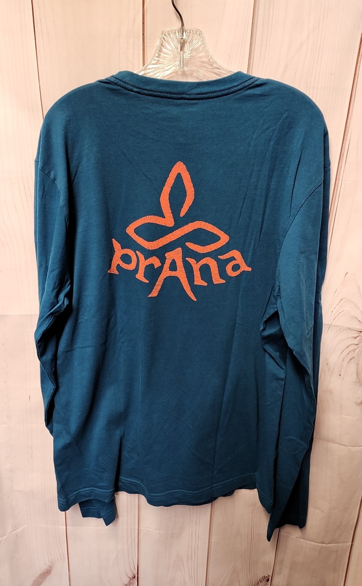 Prana Men's Size L Teal Shirt