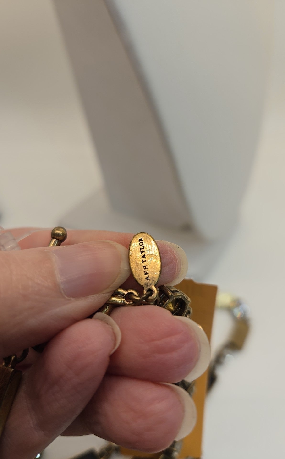 Black Rhinestone Necklace