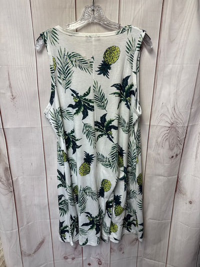 NWT Camisa Women's Size XL White Dress
