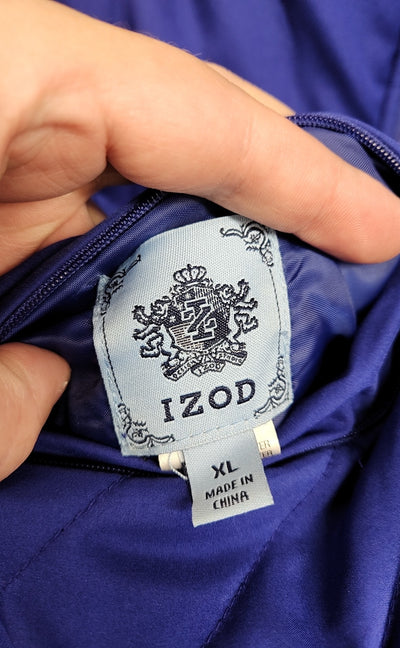 Izod Men's Size XL Blue Vest