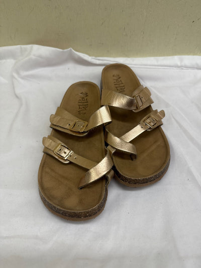 Mad Love Women's Size 9 Rose Gold Sandals