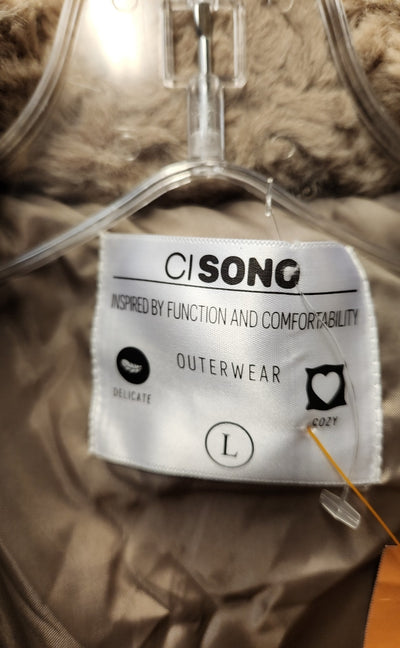 Ci Sono Women's Size L Beige Jacket