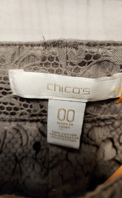 Chico's Women's Size 00= US 2 Brown Pants