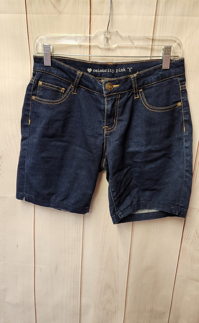 Celebrity Pink Women's Size 5 Blue Shorts