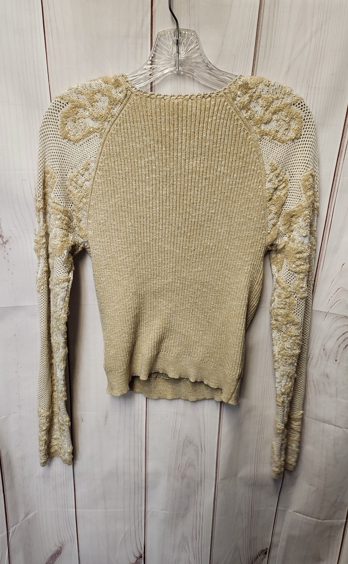Anthropologie Women's Size M Beige Sweater
