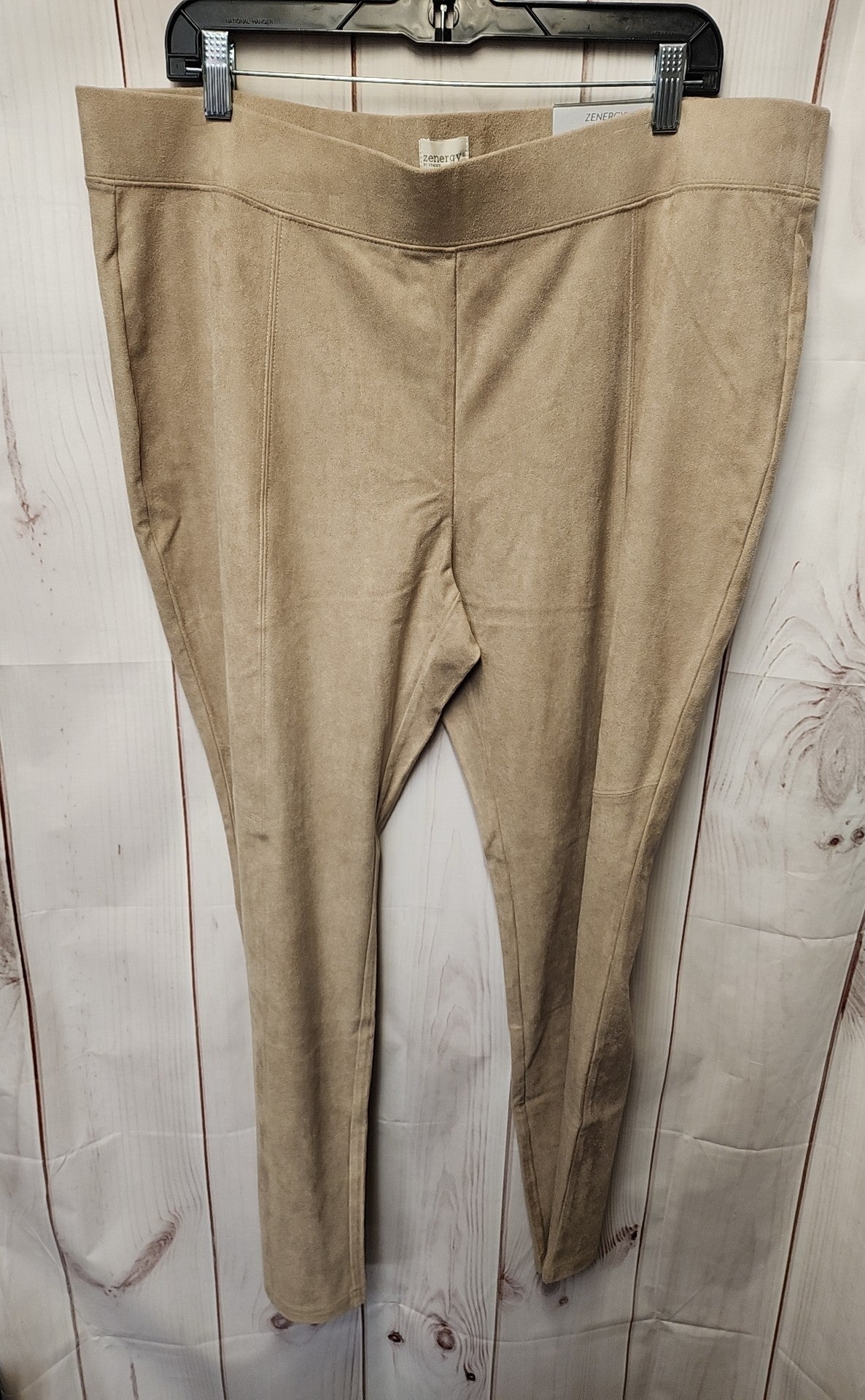 NWT Zenergy - Chico's Women's Size 3 = US 16 Brown Pants